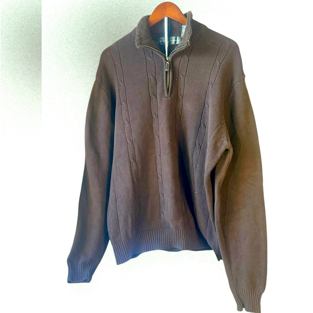 “Oscar de la Renta XL Brown Men’s Sweater | Pre-Loved